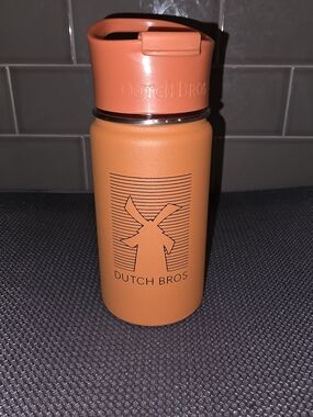 Dutch Bros Orange Insulated Travel Mug - Stainless Steel